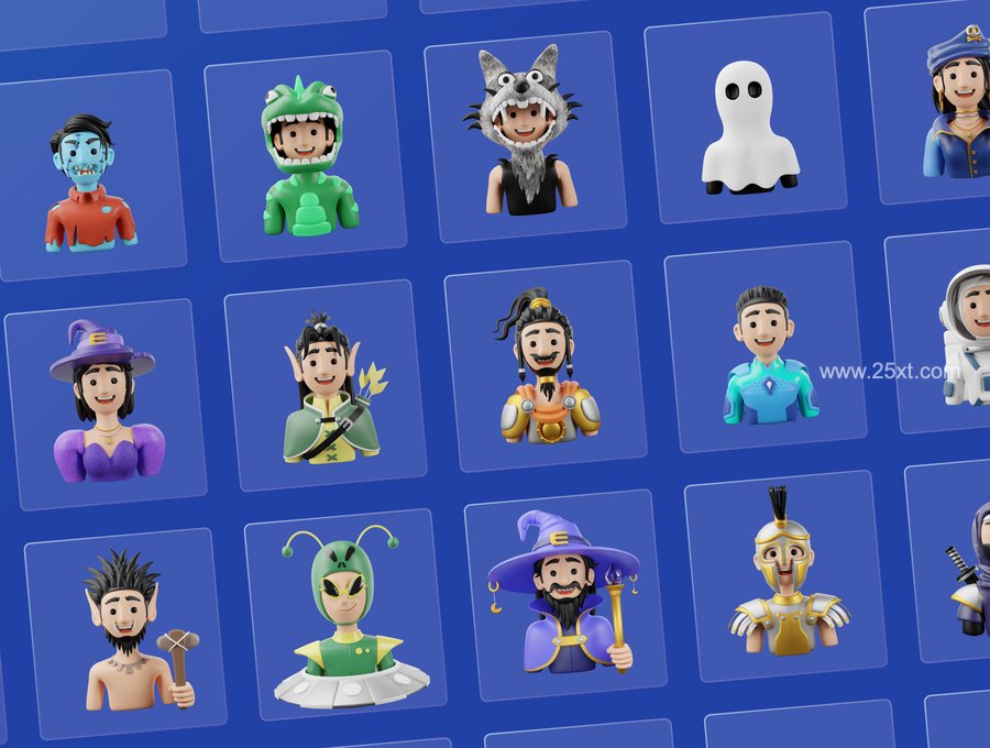 25xt-174135-30 3D Avatar and Character Icon Set Vol 16.jpg
