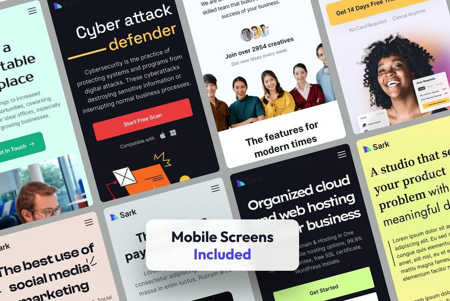 25xt-166207-Sharko - Landing Page UI Kit6.jpg