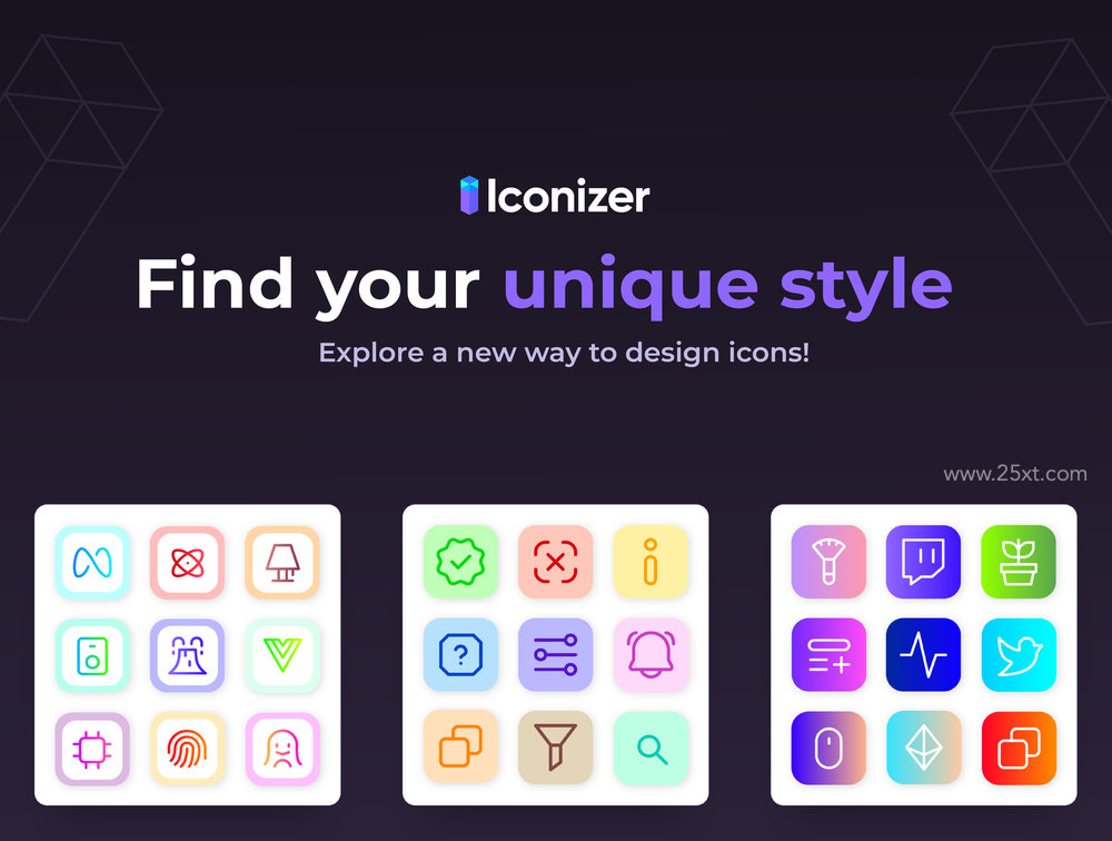 25xt-174193-Iconizer Pro Icon Customizer 4800+ Icons 3 Styles8.jpg