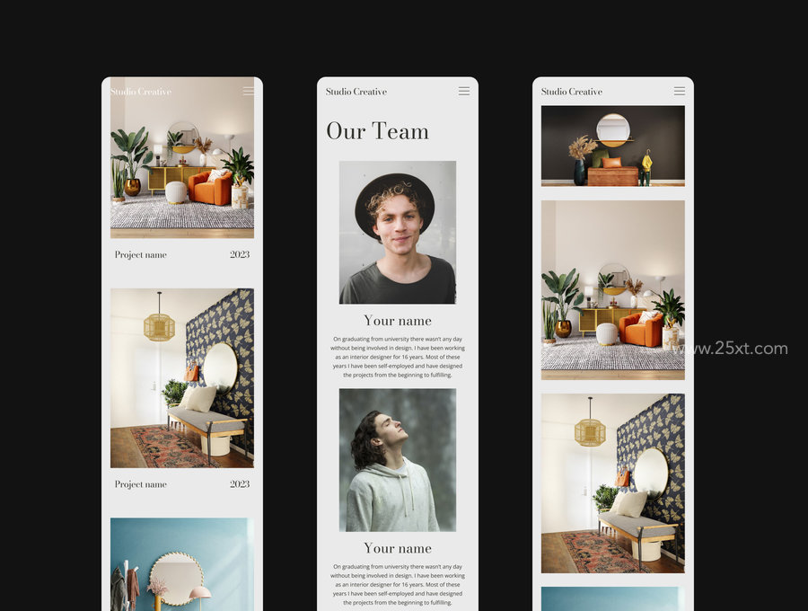 25xt-174367-Studio Creative - Interior Design Studio Website UI Template1.jpg