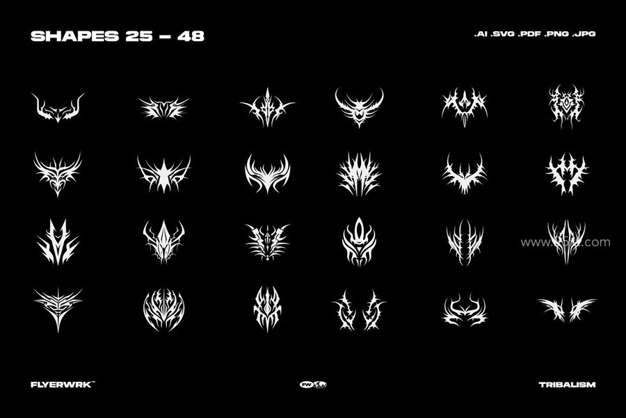 25xt-174473-Tribalism - Vector Shapes9.jpg