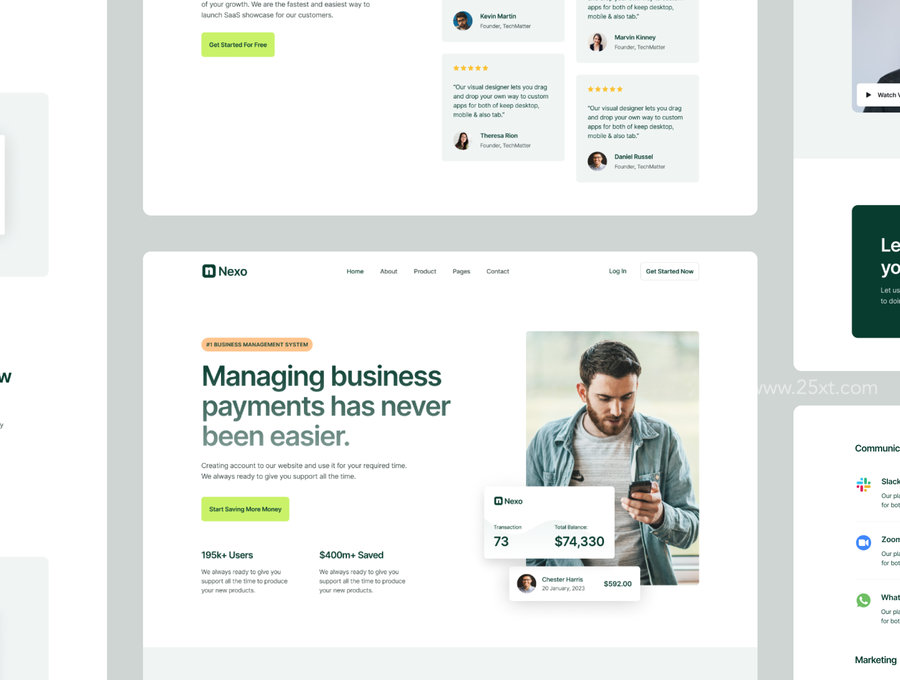 25xt-174528-Nexo - Multi-layout Framer SaaS Template5.jpg
