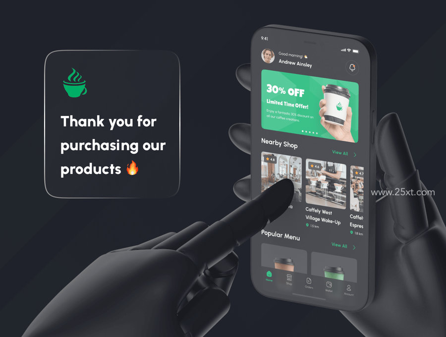 25xt-174609-Caffely - Coffee Shop App UI Kit8.jpg