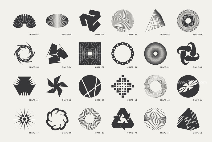 25xt-174724-120 Abstract Geometric Shapes. Part14.jpg
