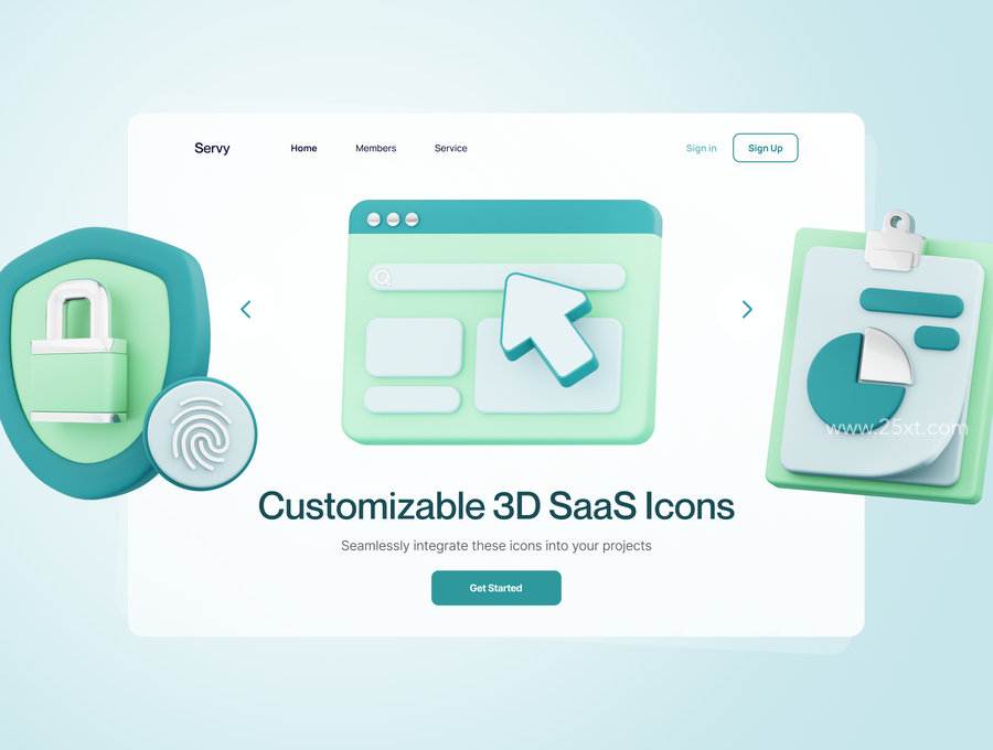25xt-175318-Saasy - SaaS 3D Icon Set 6.jpg