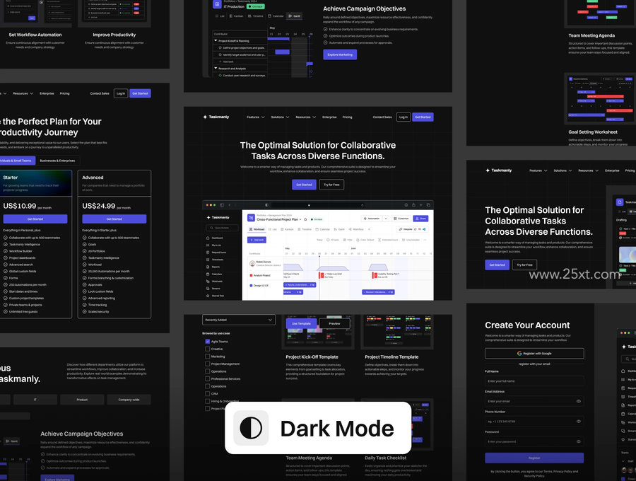 25xt-175327-Taskmanly - Task Management Website UI Kit 4.jpg