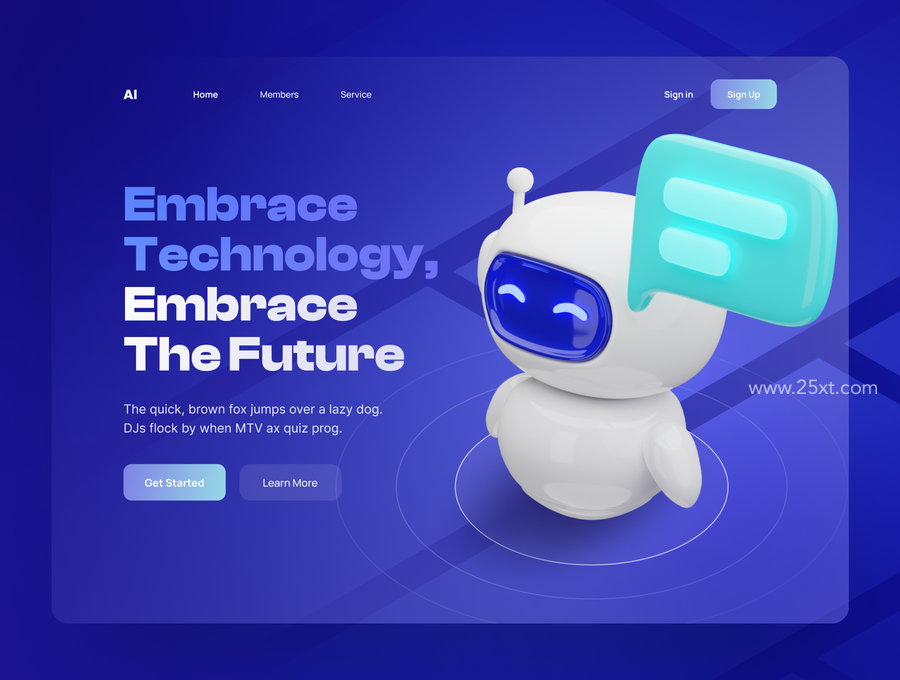 25xt-175337-Artificially - Artificial Intelligence 3D Icon Set 6.jpg