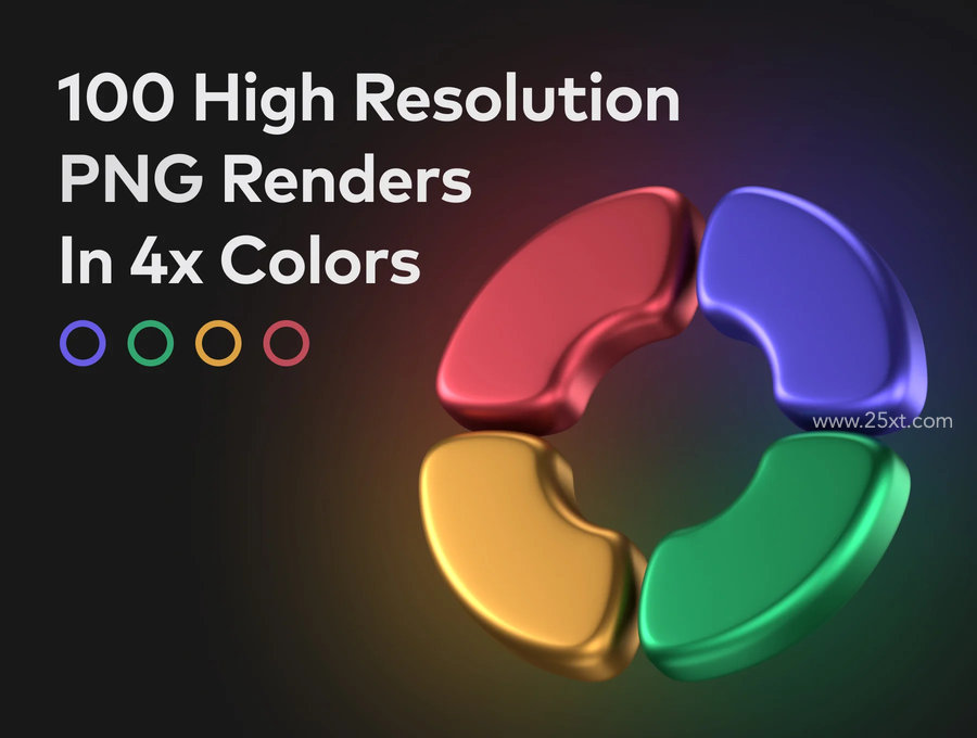 25xt-175338-Abstract Metallic 3D Icons 2.jpg