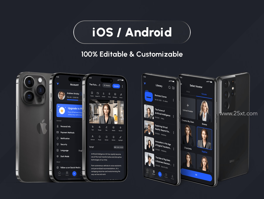 25xt-176027-Vidify - AI Video Generator App UI Kit 7.jpg