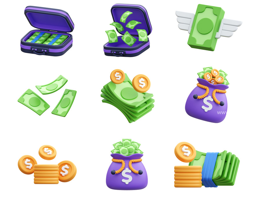 25xt-176287-Money 3D Icons5.jpg