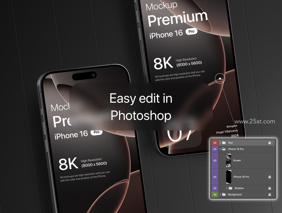25xt-176610-Premium iPhone 16 Pro Black Titanium Mockup5.jpg
