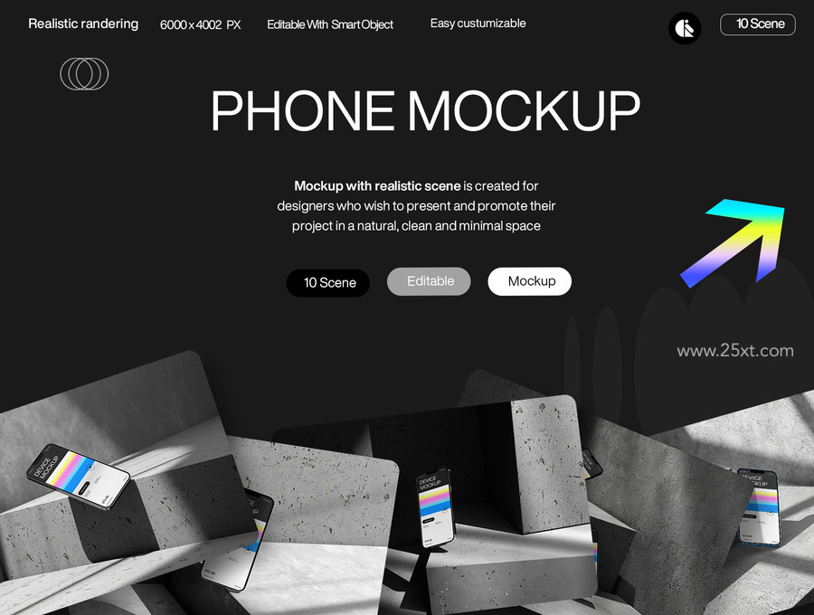 25xt-176766-Realistic Smartphone Mockup with Gradient Screen on Concrete Background2.jpg