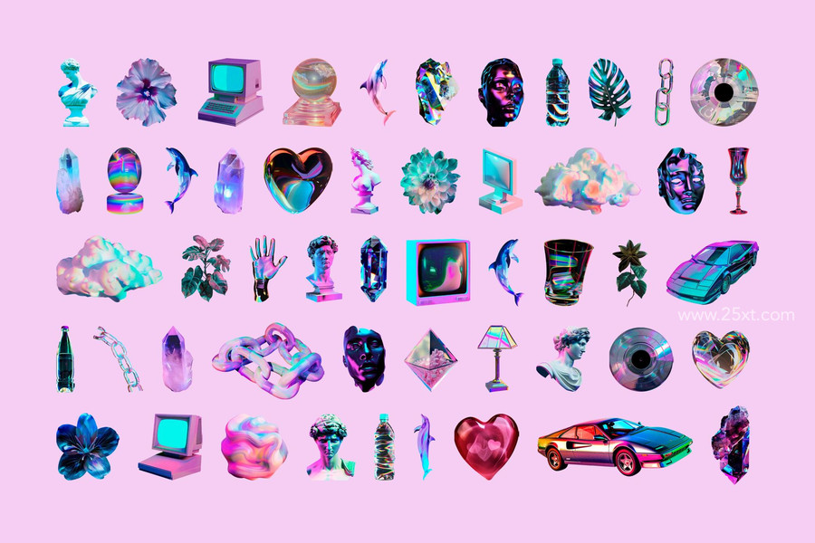 25xt-176806-Vaporwave Collage Kit3.jpg