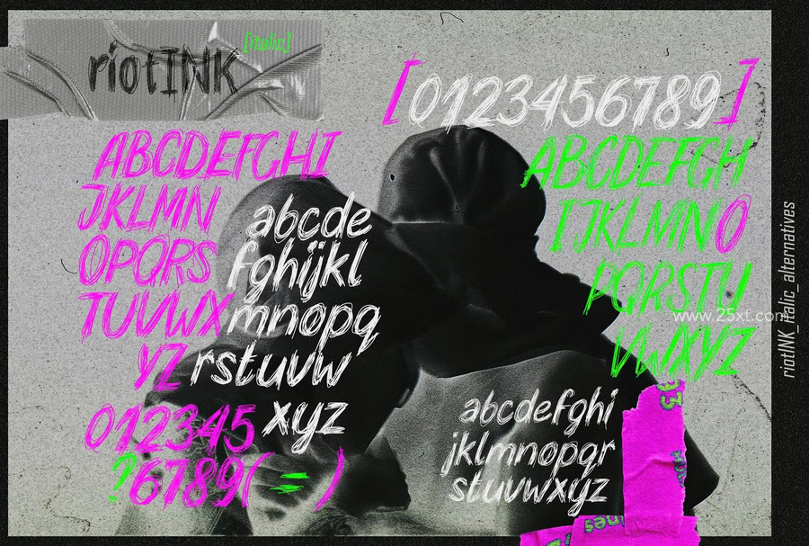 25xt-176884-RiotINK. Handwritten Scribble Font4.jpg
