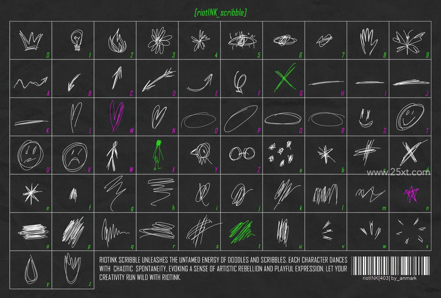 25xt-176884-RiotINK. Handwritten Scribble Font7.jpg