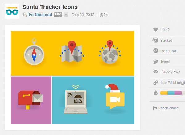 Santa-tracker-icons
