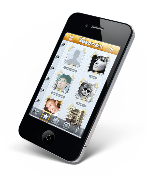 Tap-and-Call-Groups-Screen