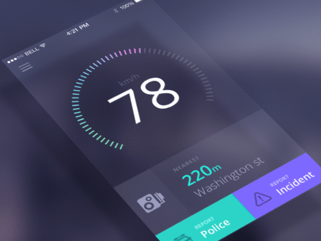 Speedcam-app-animation