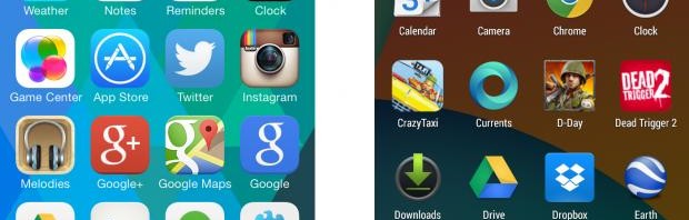iOS7和Android4.4