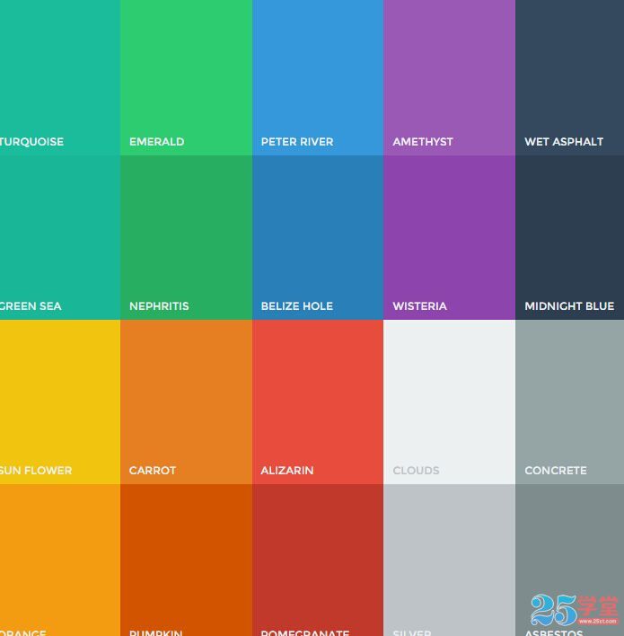 Flat UI Colors