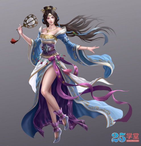 游戲原畫的繪制資源