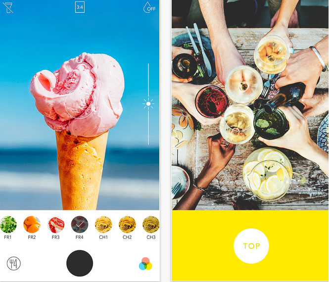 Foodie美食相機(jī)app