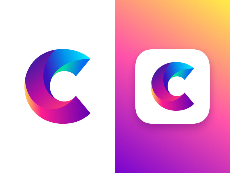 letter_c_icon_consept_by_zivile_zickute