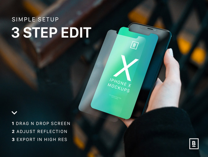 iPhone X Mockups 1