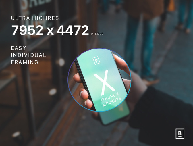 iPhone X Mockups 3